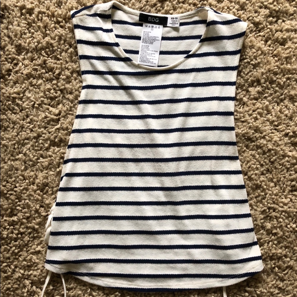 Striped Top from Urban Outfitters Size XS